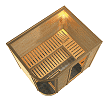 Saunabausatz als Holzsauna